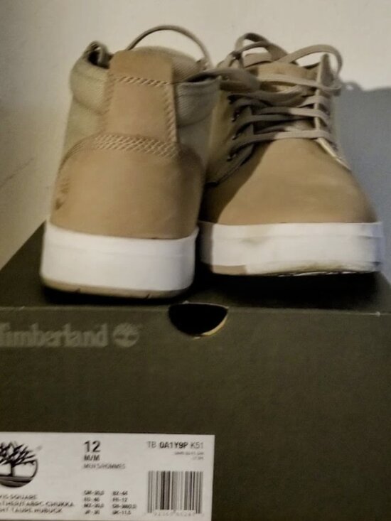 TimberLand Davis Square Leather Mens Casual Size 12 main image 2